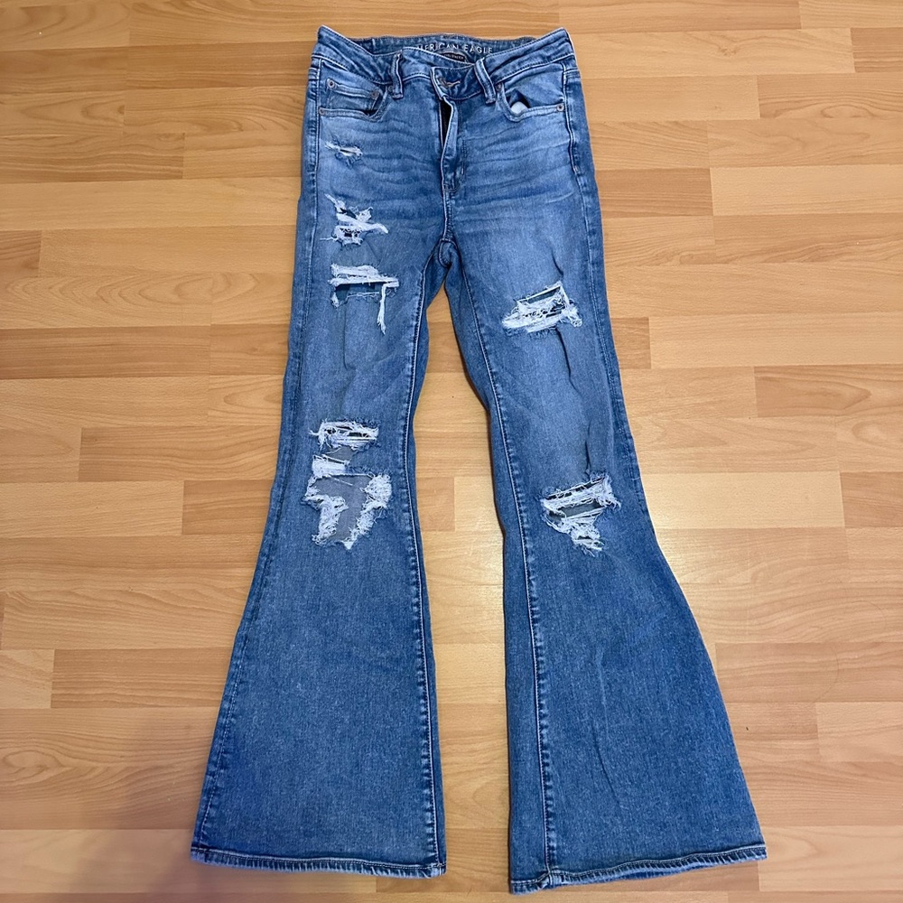 American Eagle Flare Jeans Size 4
